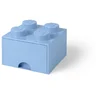 Image de Lego - Opbergbox met Lade Brick 4 - Polypropyleen - Blauw