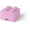 Image de Lego - Opbergbox met Lade Brick 4 - Polypropyleen - Roze
