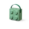 Image de LEGO - Lunchbox Brick 4 met Handvat - Polypropyleen - Groen
