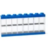 Image de LEGO - Vitrine - voor Minifigures - 16 Vakken - Stapelbaar - Ophangbaar - RechthoekBlauw