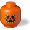 Image de Opbergbox Iconic Hoofd Pompoen 24 cm, Oranje - LEGO