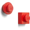 Image de LEGO - Magneet Set van 2 Stuks - Kunststof - Rood