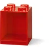 Image de Lego - Wandschap Brick 4 - Polypropyleen - Rood