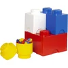 Image de Lego - Opbergbox Brick Set van 4 Stuks - Polypropyleen - Multicolor
