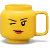 Image de LEGO - Keramische Mok Hoofd Winky 530 ml - Aardewerk - Geel