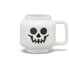 Image de LEGO - Keramische Mok Hoofd Skelet 530 ml - Keramiek - Wit