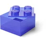 Image de Opbergbox Brick 4 met Deksel Glitter Violet.