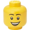 Image de LEGO opbergdoos sneeuwpop hoofd, wit, stapelbaar, 2 liter