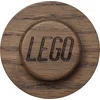 Image de Lego Wooden Collection - Wandhaak Set van 3 Stuks - Hout - Bruin -