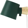 Image de Normann Copenhagen - Rise Wall Lamp Petrol Green