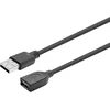 Image de Vivolink PROUSBAAF10 USB-kabel 10 m USB 2.0 USB A Zwart, Transparant
