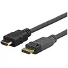 Image de VivoLink 2.0m Displayport - DVI-D 2m DisplayPort DVI-D Zwart