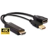 Image de Microconnect HDMDPP1 video kabel adapter 0,15 m HDMI Type A (Standaard) DisplayPort Zwart