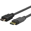 Image de VivoLink 3.0m Displayport - HDMI 3 m Zwart