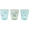 Image de Done by Deer Happy Clouds Kinderglas - 3 Stuks - Green