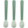 Image de Done By Deer Easy Grip Lepels - 3 Stuks - Green