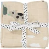 Image de Done By Deer Tiny Farm Multidoek - 2-Pack - Sand