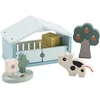 Image de Done by Deer Tiny Farm houten boerderij speelset - Dotti