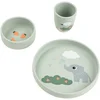 Image de Done By Deer Elphee Stick&Stay Dinerset - Green