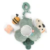 Image de Done By Deer Tiny Farm Activiteitenspiegel Met Clip   Groen
