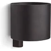 Image de GEJST KOLLAGE FLOWERPOT - Mat zwarte bloempot KOLLAGE-serie - Ø14 x h12cm