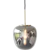 Image de Furnified - Hübsch - Hanglamp Mirror/Messing Ø30×28cm