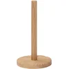 Image de HÜBSCH INTERIOR - FSC® eiken keukenrolhouder hout - Ø15xh28cm