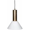 Image de Hübsch hanglamp Contrast Burnished brass