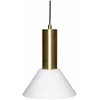 Image de Hübsch hanglamp Contrast Brons/Wit