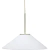 Image de Solid Pendant Lamp White/Sand
