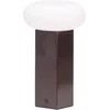 Image de Hübsch draagbare lamp Low bruin
