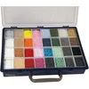 Image de Rocaille Kralen Mix   Glaskralen Assorti   Kralen Voor Sieraden Maken   32x100 Gram