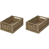 Image de Liewood Weston Opberg Box M - 2 Stuks - Oat