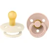 Image de BIBS Colour Fopspeen - 0-6 mnd - 2-pack - Rond - Ivory/Blush