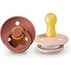 Image de BIBS Colour Fopspeen - 0-6 mnd - 2-pack - Rond - Woodchuck/Blush