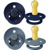 Image de BIBS Colour Fopspeen - 6-18 mnd - 2-pack - Rond - Deep Space/Petrol