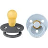 Image de BiBS - Colour Collection - Stage 3 Fopspeen - 18+ maanden - 2 stuks - Iron / Baby Blue
