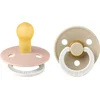 Image de BIBS Colour Glow Fopspeen - 0-6 mnd - 2-pack - Rond - Blush/Vanilla