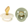 Image de BIBS Colour Fopspeen - 6-18 mnd - 2-pack - Anatomisch - Ivory/Sage