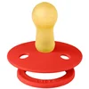 Image de BiBs Studio Polka Fopspeen - Rond - 2 Stuks - 0-6 Mnd - Blossom / Candy Apple