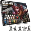 Image de The Army Painter Gamemaster Adventure Starter Paint Set - 15 x 18 ml Warpaints Fanatic acrylverf, incl. een Brush-On Primer, 5 GRATIS miniaturen en 1 penseel - Voor Warhammer & DnD