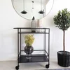 Image de House-Nordic-Serveerwagen-Avery-68x40x59-cm-zwart
