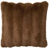 Image de Lærke sierkussen 45×45cm imitatiebont bruin.