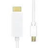 Image de ProXtend MDP1.2-HDMI-003W video kabel adapter 3 m Mini DisplayPort Wit