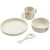 Image de Liewood - Siliconen Kinderservies Vivi - Servies en bestek - Peach Sea Shell Mix