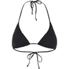 Image de Pieces Dames Triangel Bikini Top PCBAOMI Effen Zwart - Maat L