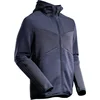 Image de MASCOT Customized Fleece capuchontrui rits - 22603-681 - donkermarine - maat L