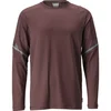 Image de Mascot T-Shirt, Langarm Customized 22281-461 Bordeaux-3XL