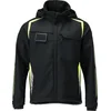 Image de Mascot Accelerate Safe Softshell jas met capuchon 23002-246 - Zwart/hi-vis geel - 4XL