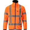 Image de Mascot Accelerate Safe Fleecetrui met rits 24103-315 - Hi-Vis oranje - M